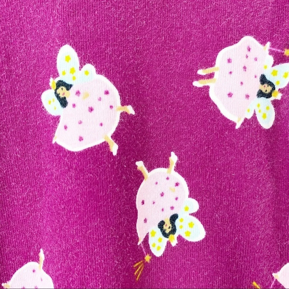 Hanna Andersson Fairy Zipper Pajamas One Piece
